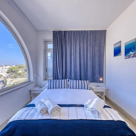Blu La Panoramica Lägenhet Castro (Lecce)